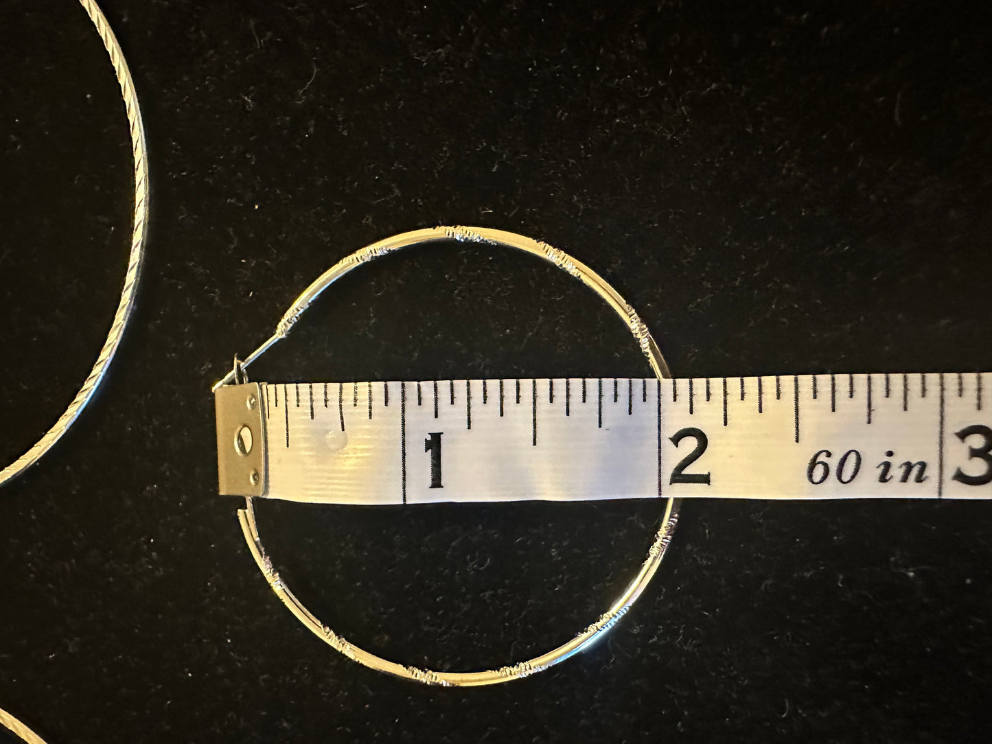 Not So Basic Silver hoop Earrings