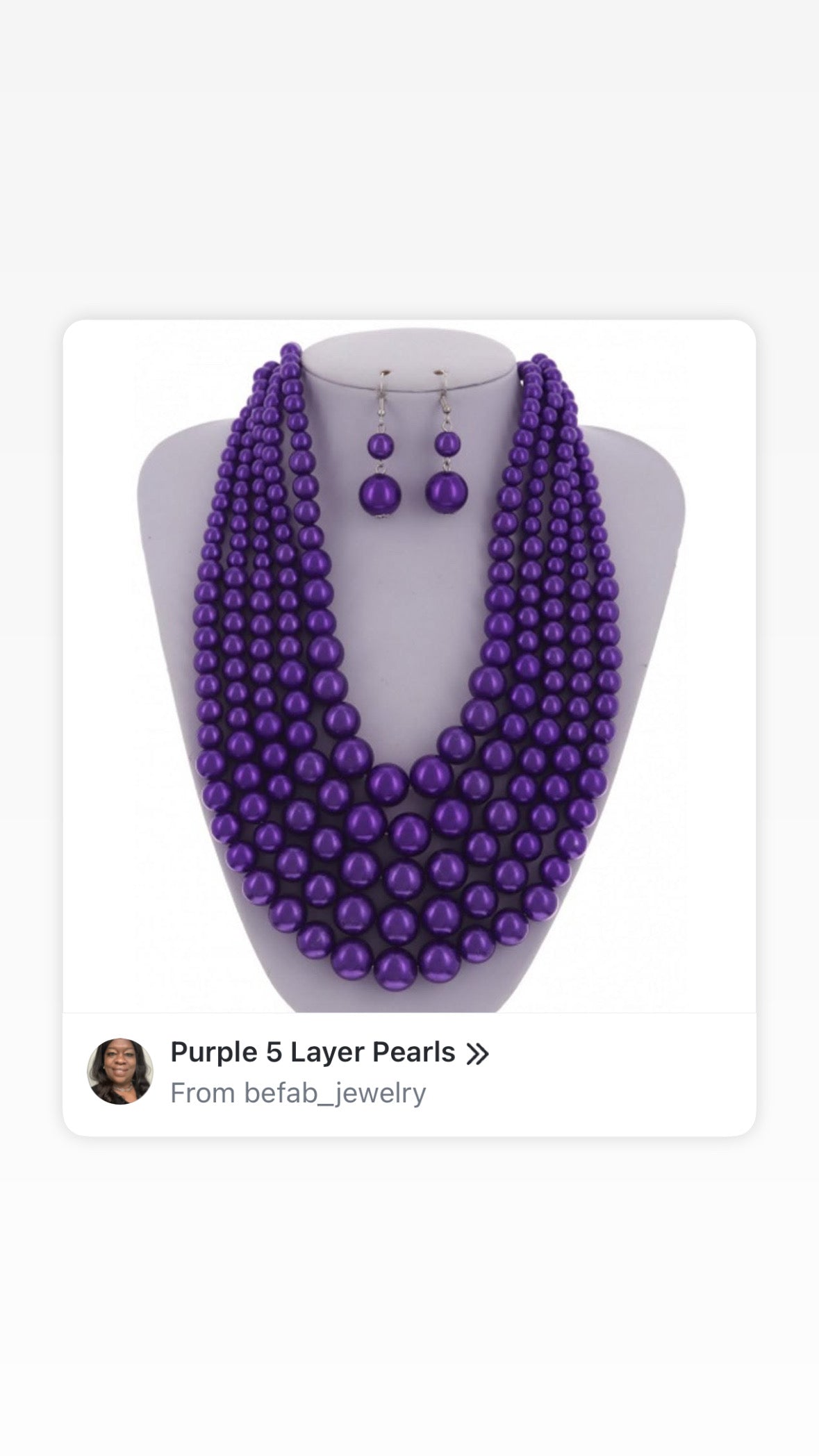 Sale! 5 Layer Pearls