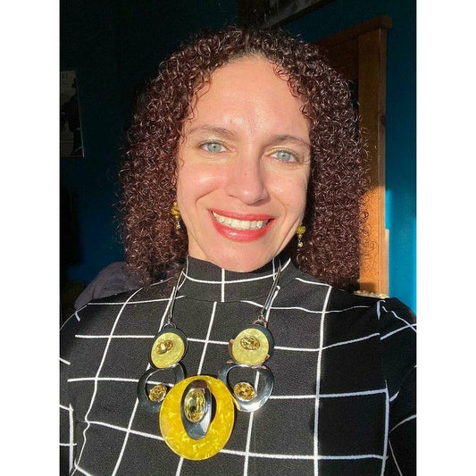 Vibrant Yellow ☀️ Bold Statement Necklace
