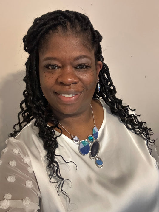 Royal Blue Mix Necklace Set