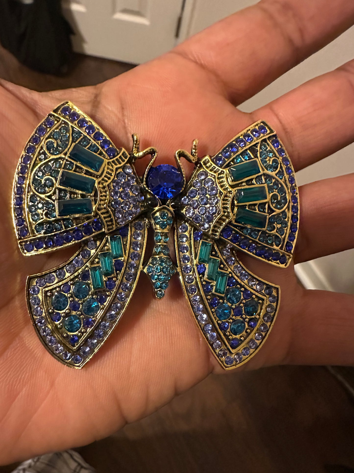 Royal Butterfly 🦋 Brooch