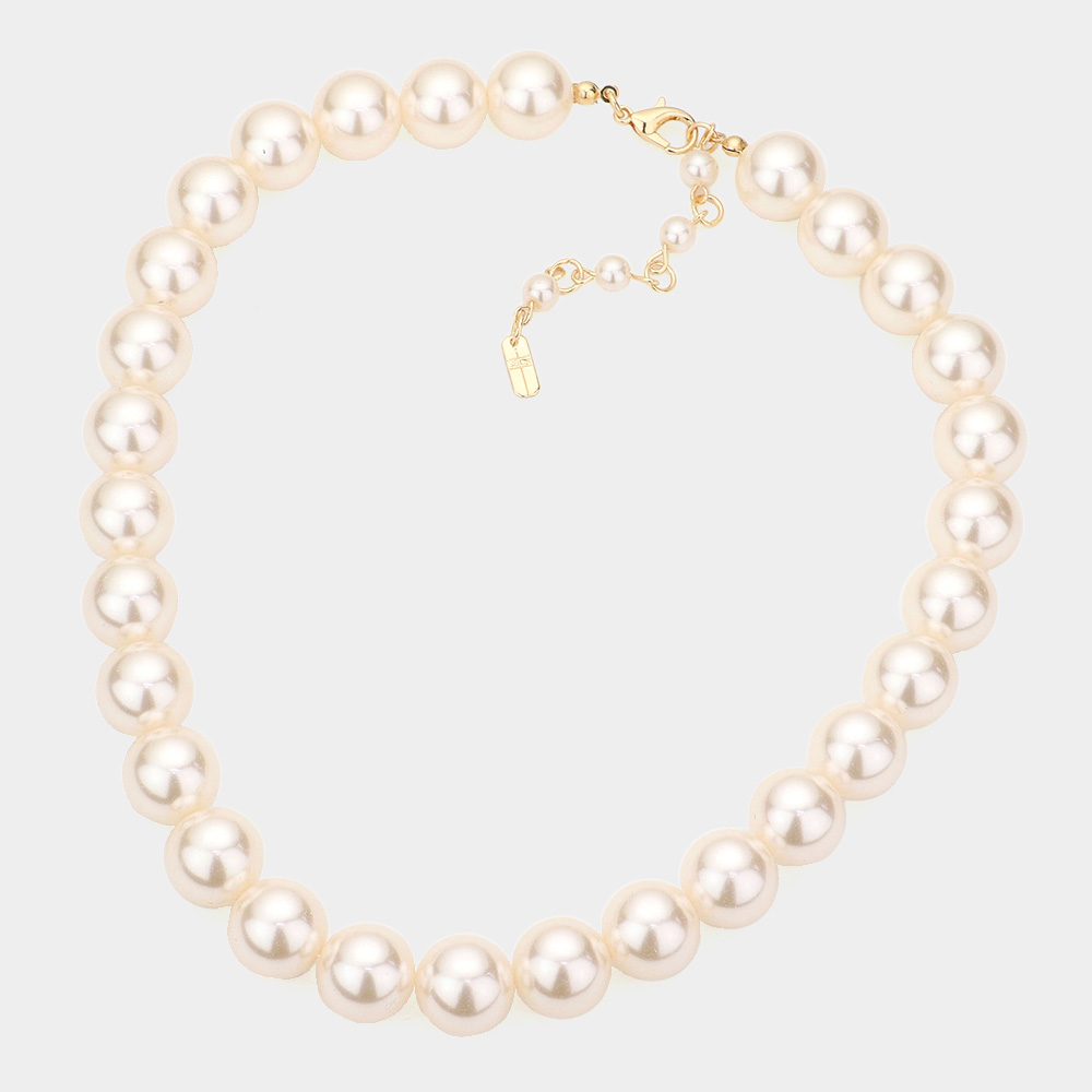 12 MM Pearl Necklace Aet