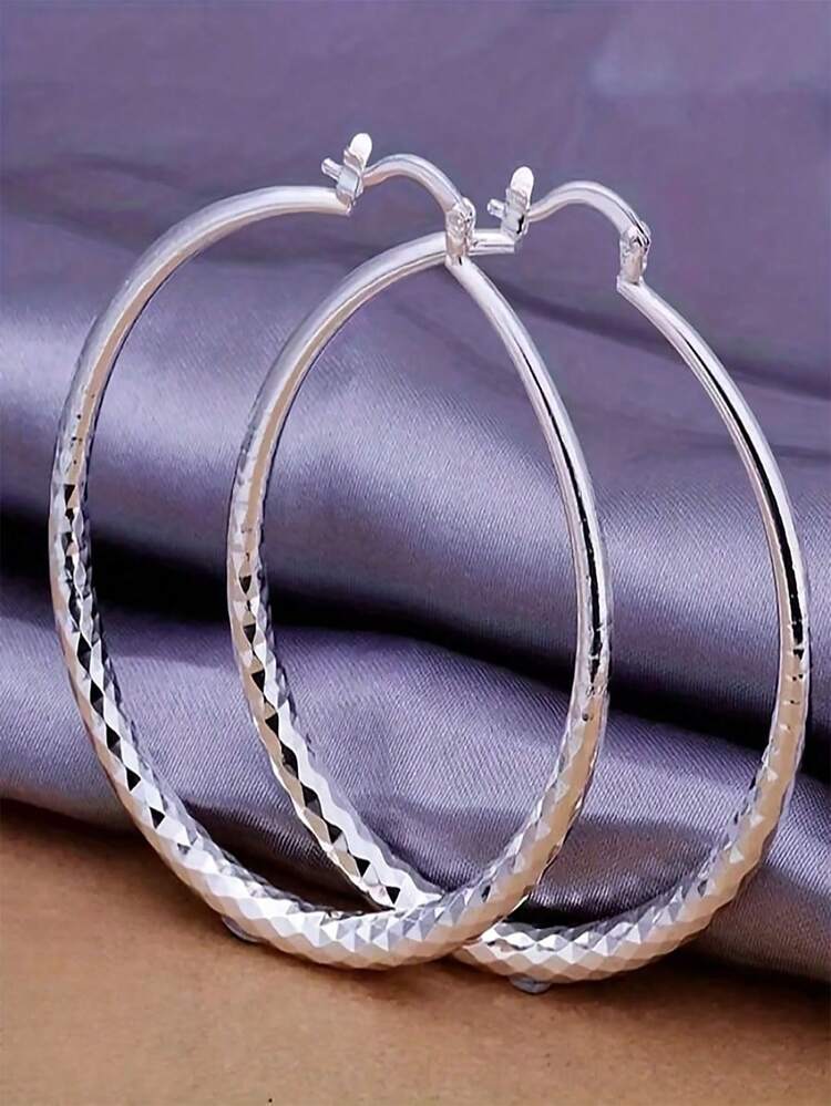 Sterling Silver Hoop Earrings