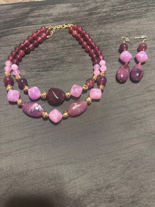 Leisha Beaded Set