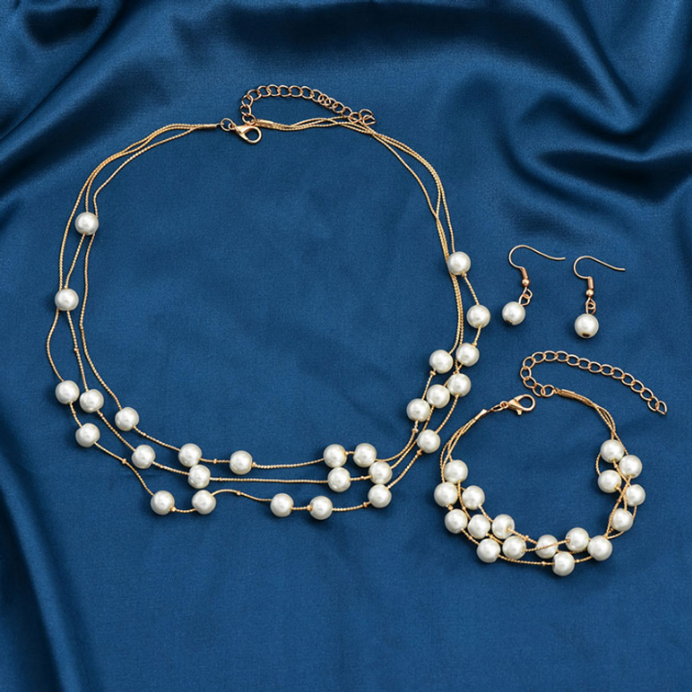 3 Piece Dainty Pearls