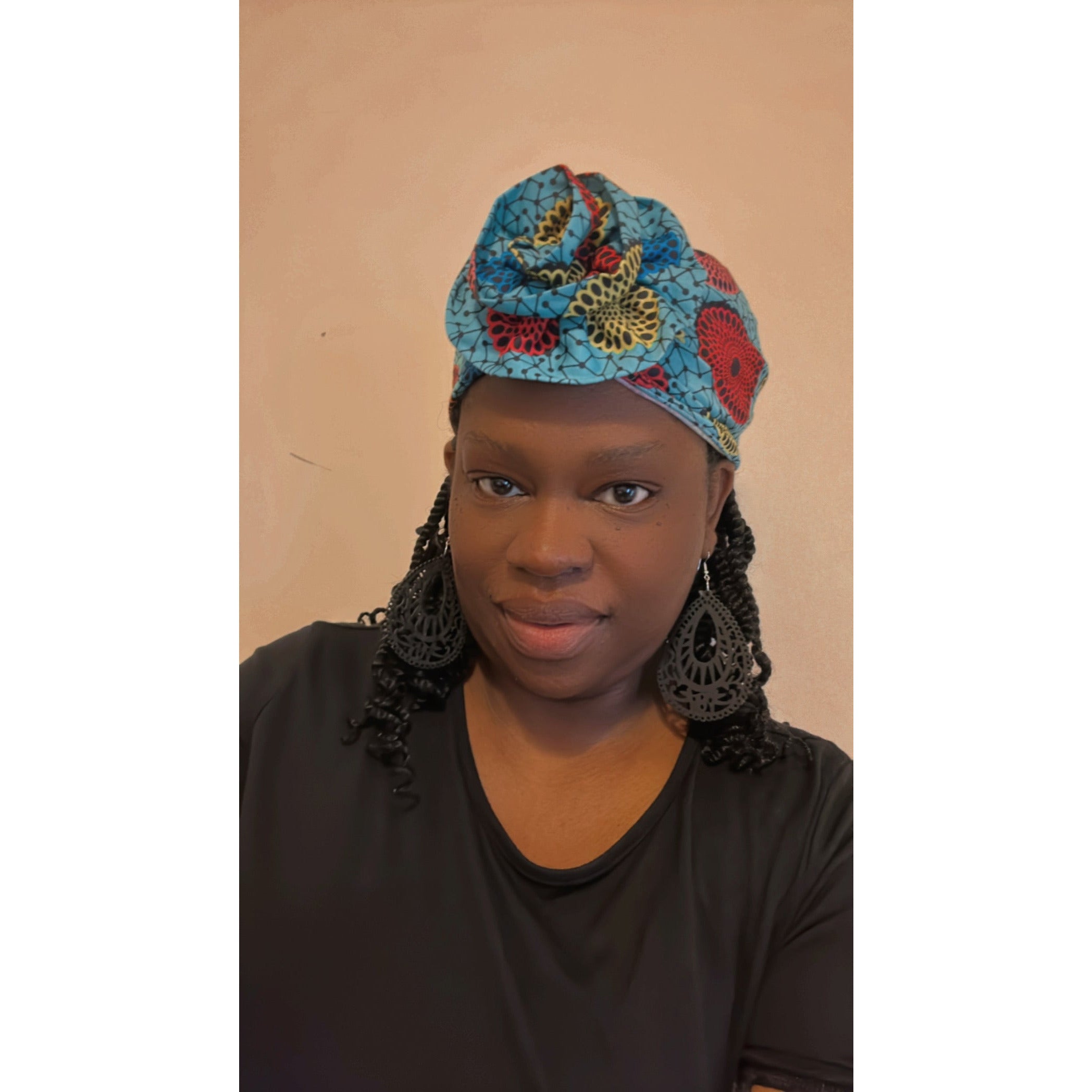African Print Turban