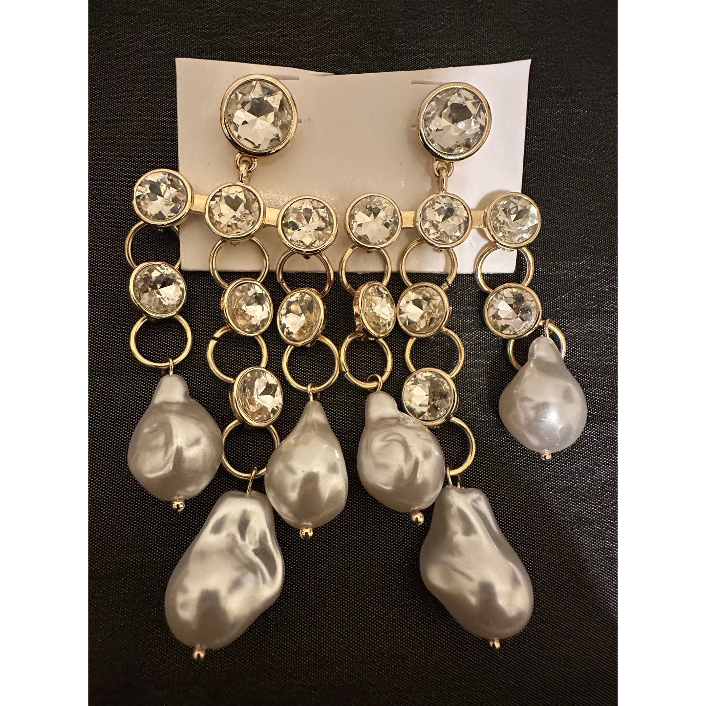 Pearl Statement Earrings