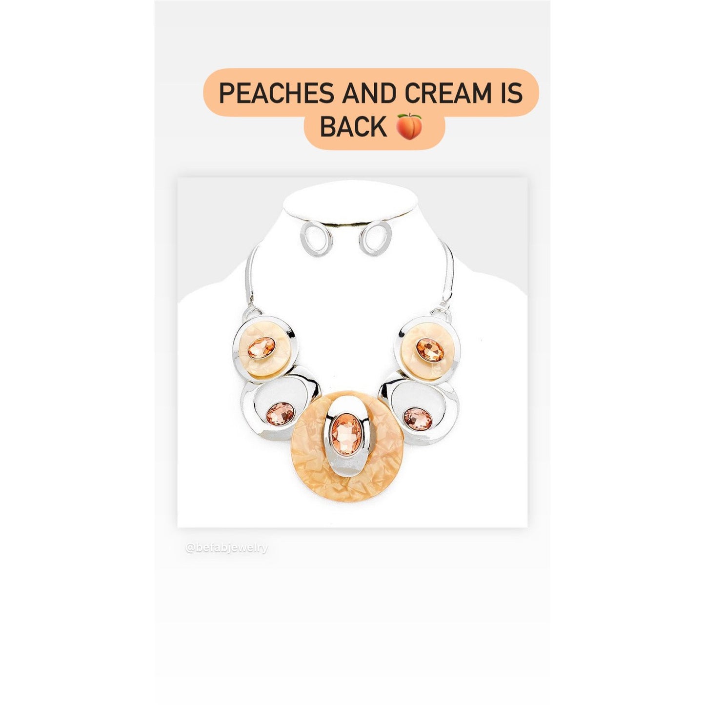 Peaches 🍑 and Cream Bold Set