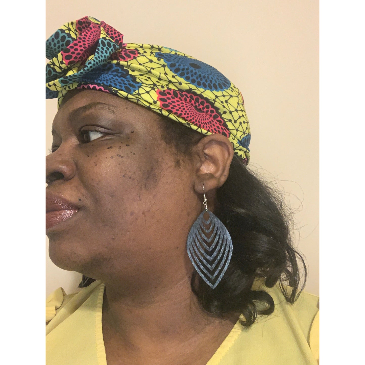 African Print Turban