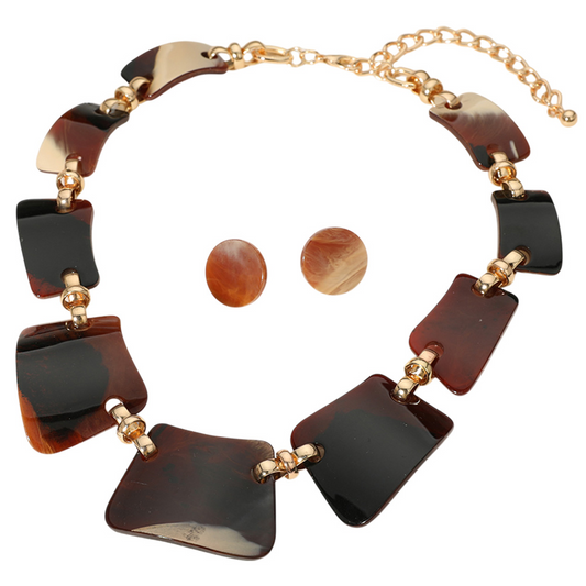 Sale! Lacey Acrylic Necklace Set