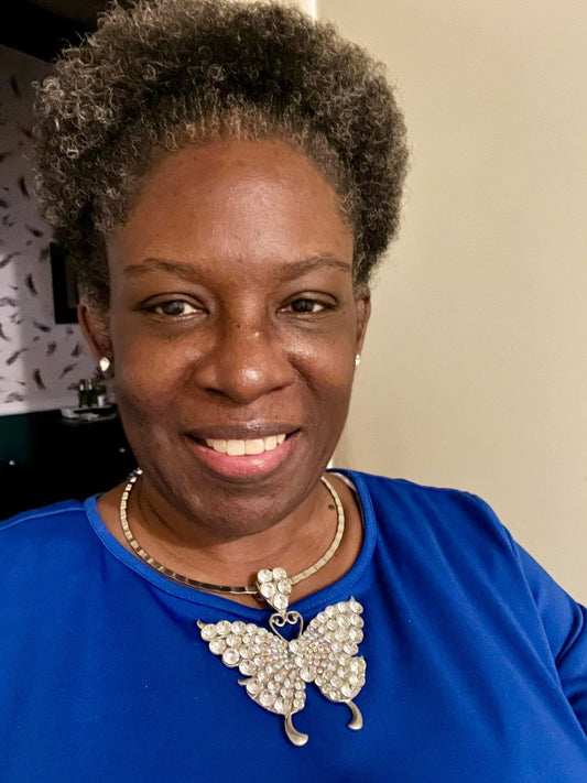 New Raven Butterfly Necklace