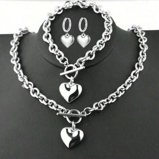 3 Piece Small Heart Set💙