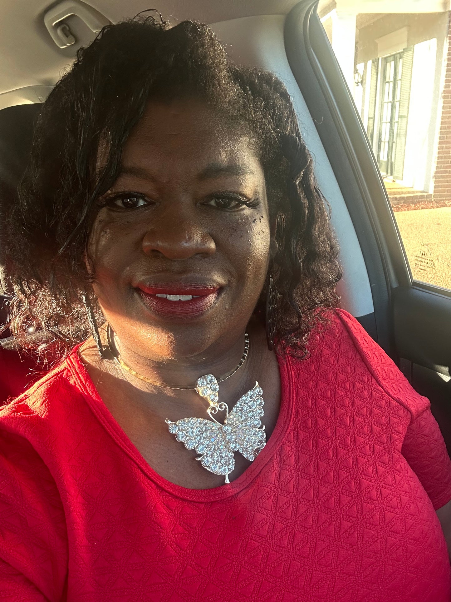 New Raven Butterfly Necklace