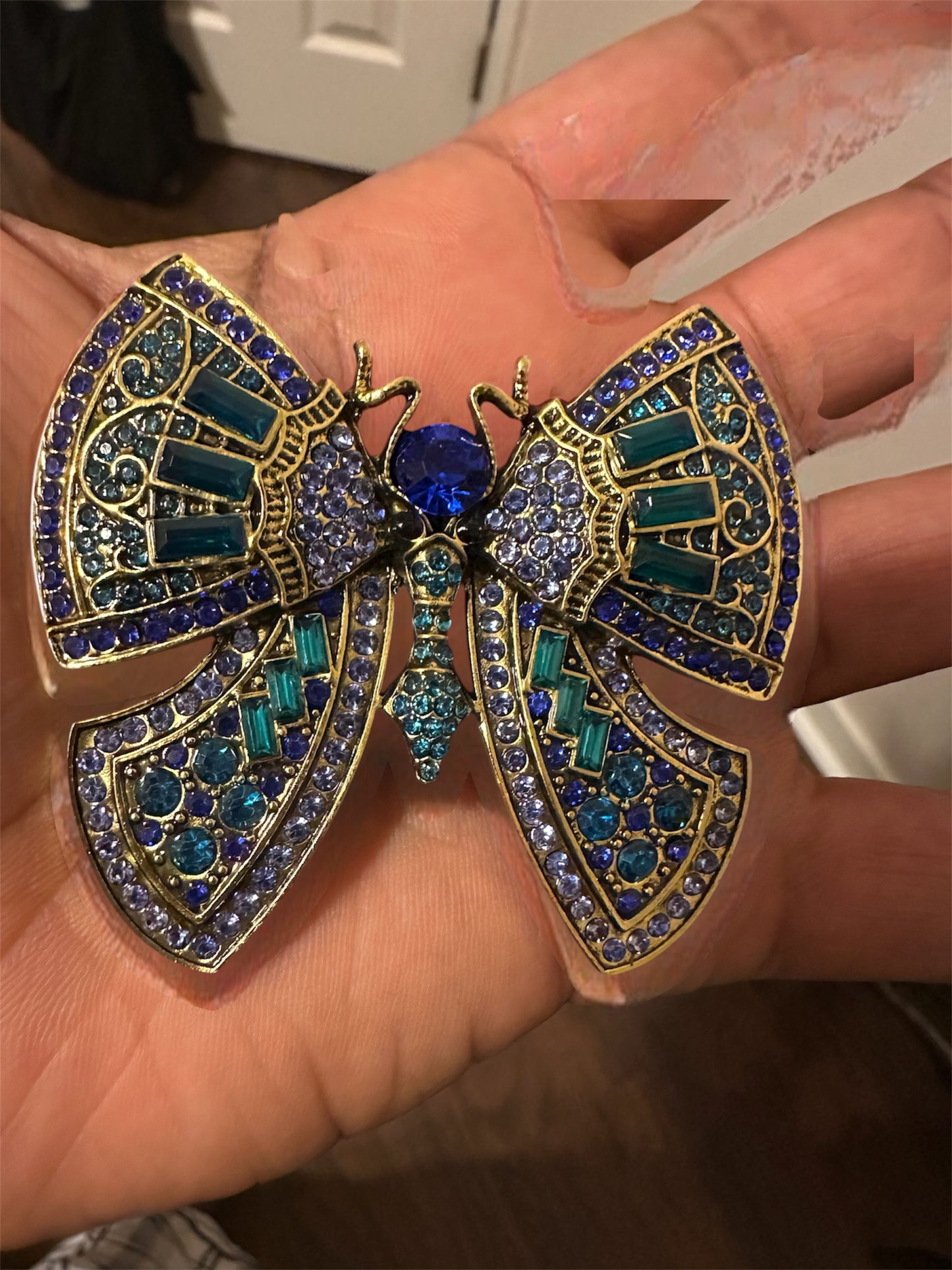 Royal Butterfly 🦋 Brooch