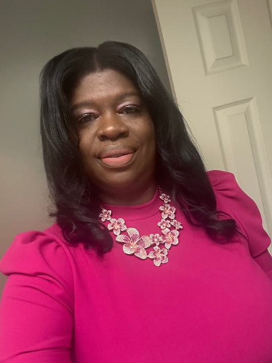 New! Rosa Floral Necklace Set