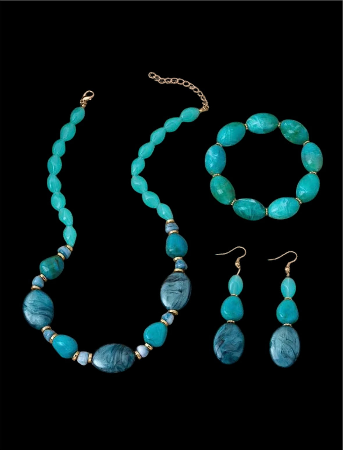 New! Shayla 3-Piece Necklace Set