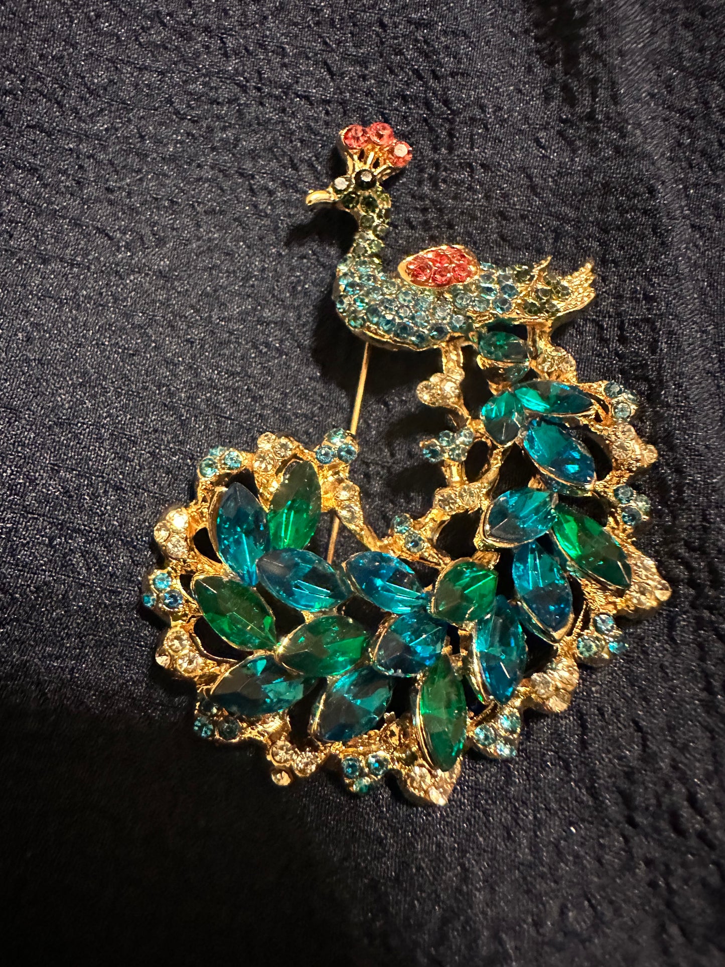 Peacock 🦚 Brooch