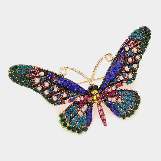 Layla Butterfly Brooch