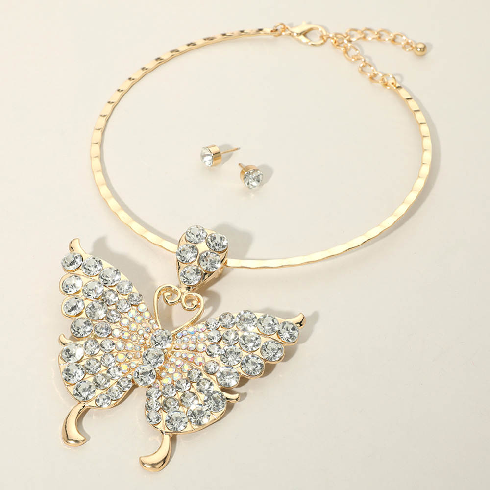 New Raven Butterfly Necklace