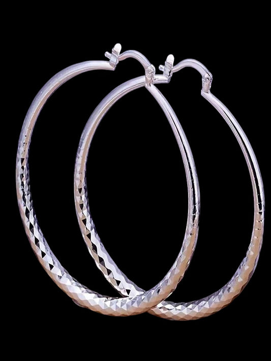 Sterling Silver Hoop Earrings