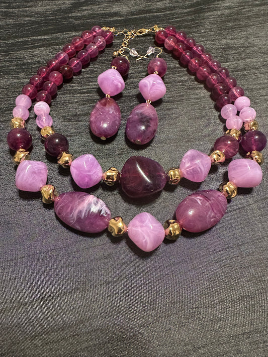 Leisha Beaded Set