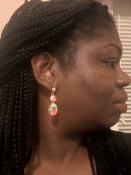 New! Ava Iridescent Earrings