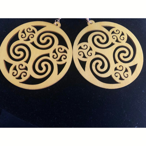 Larisa Wood Earrings