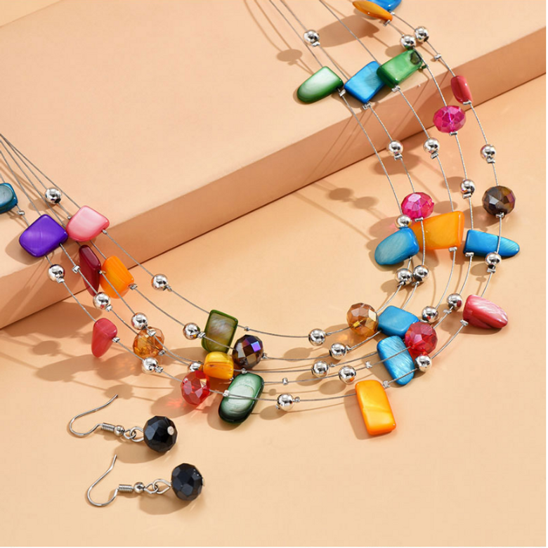 Gina- Multi Necklace Set