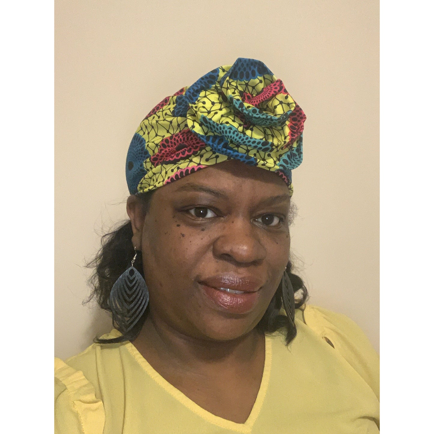 African Print Turban