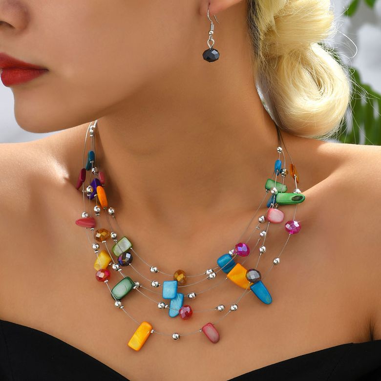 Gina- Multi Necklace Set